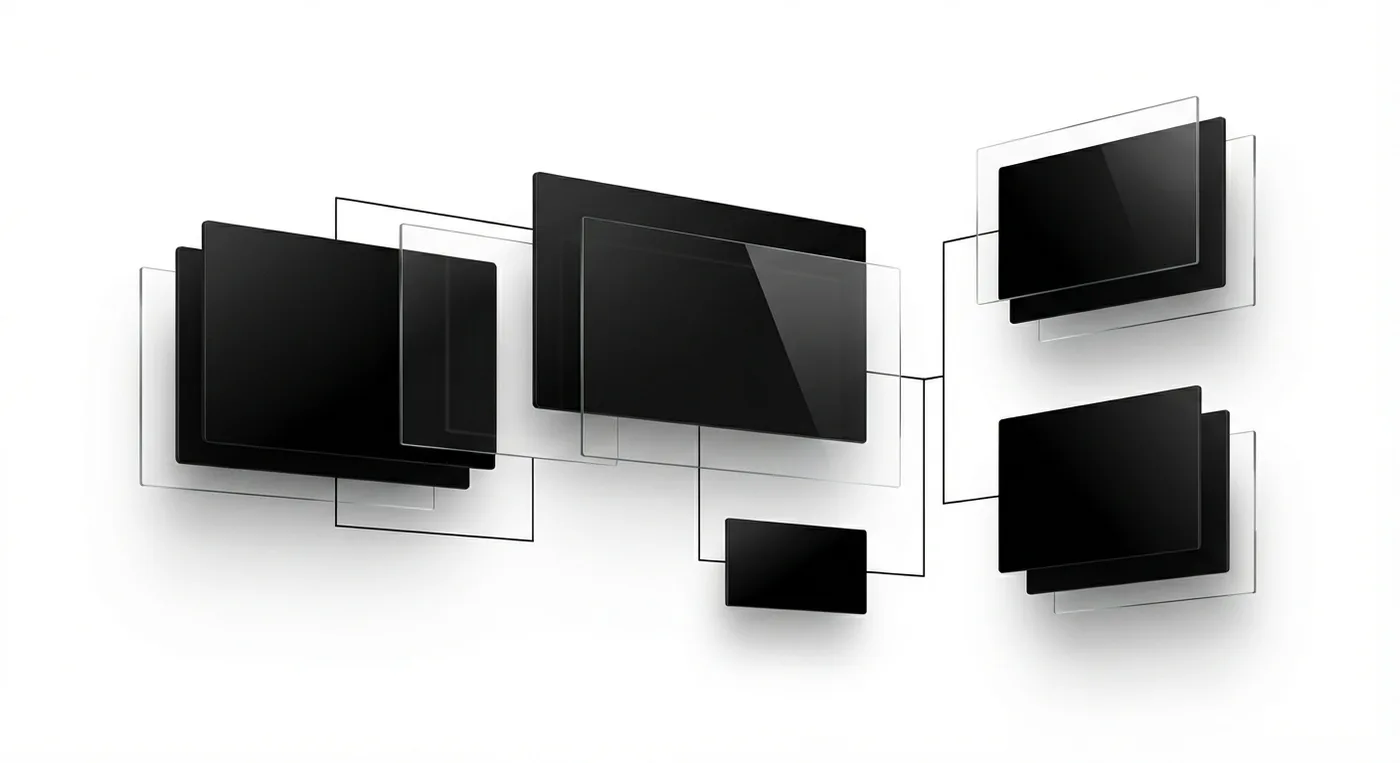 Multi-screen revenue operations dashboard